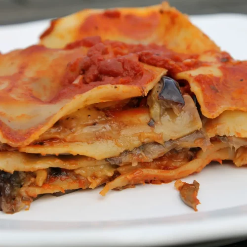 Vegán lasagne